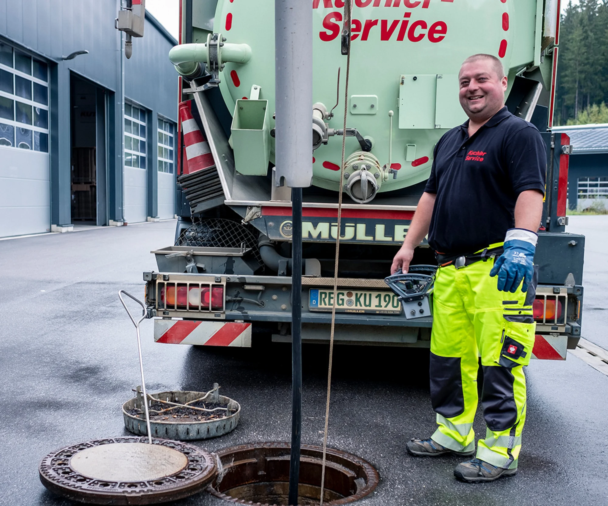 Rohrreinigung und Abflussdienst in Regen